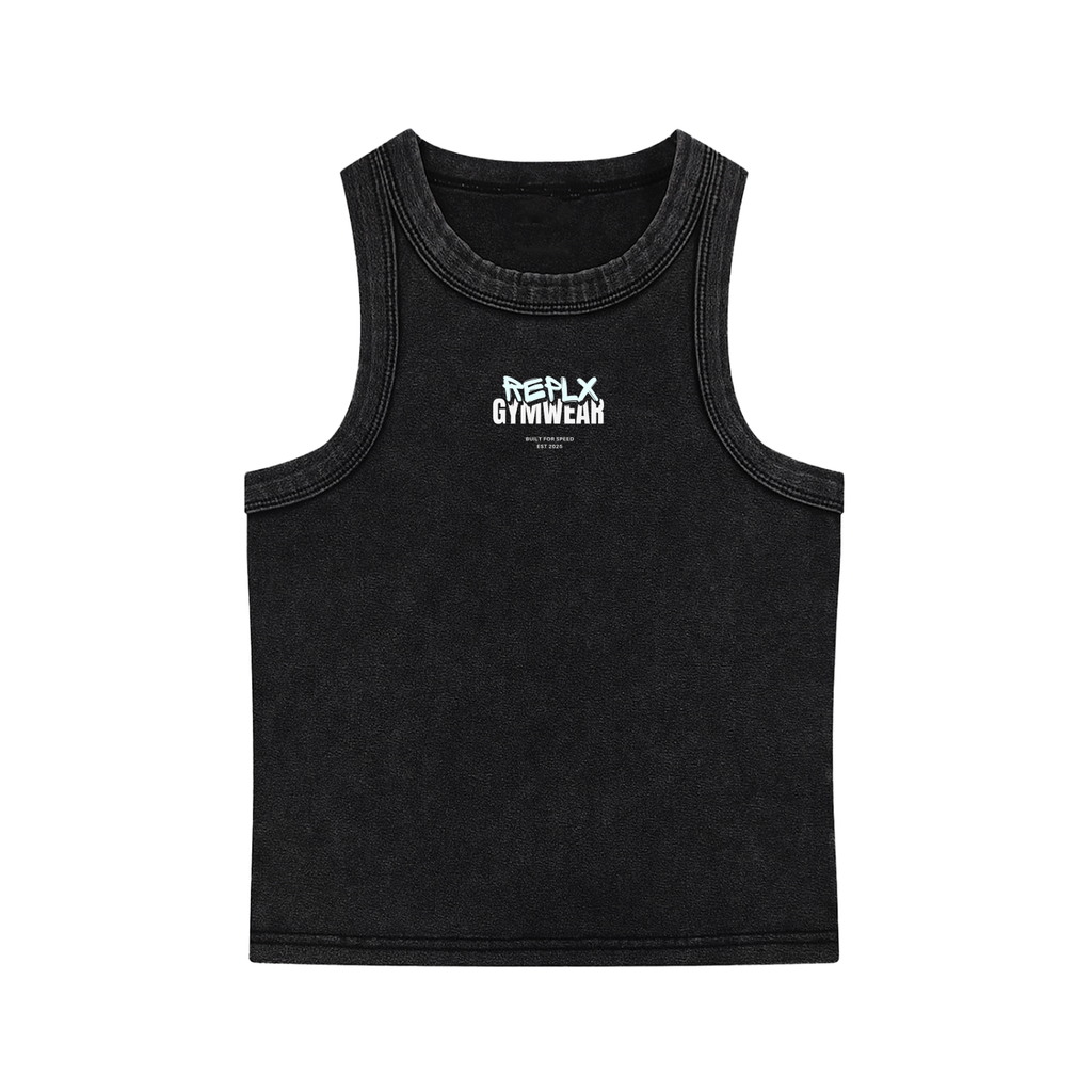 REPLX Ignite Tank Top (Sky Blue Logo)