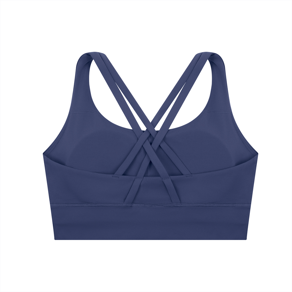 REPLX Strappy Sports Bra (Blue)