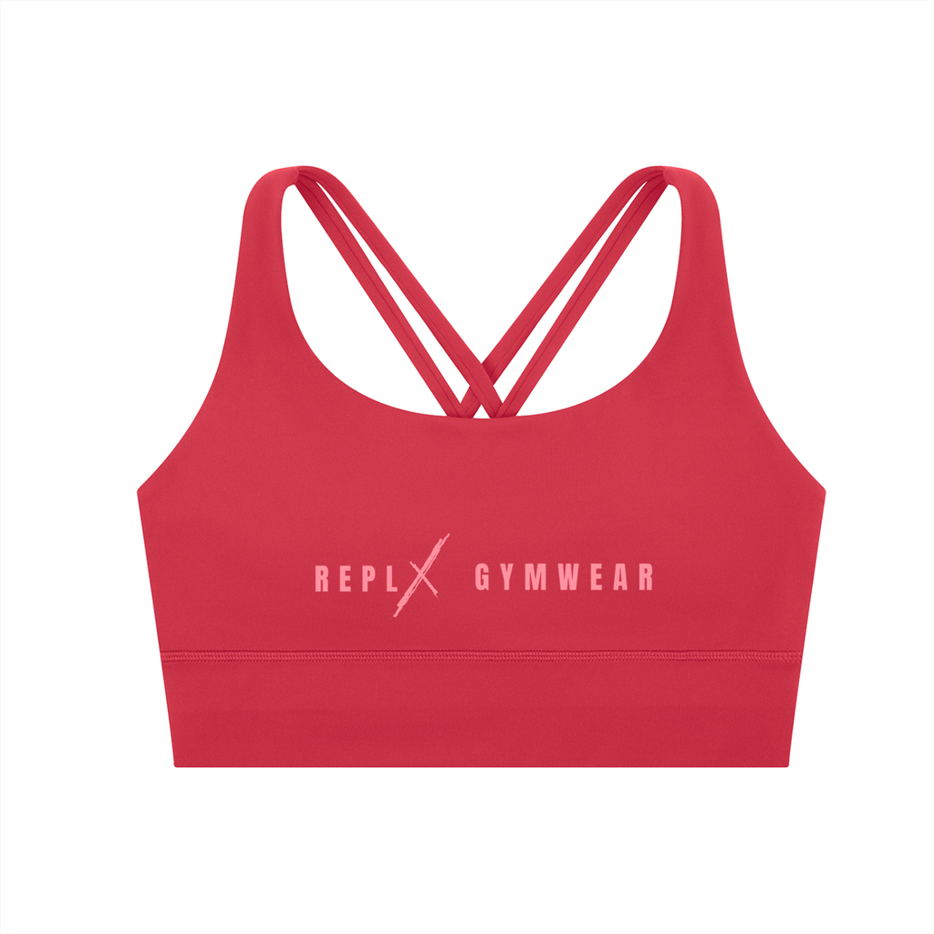 REPLX Strappy Sports Bra (Red)