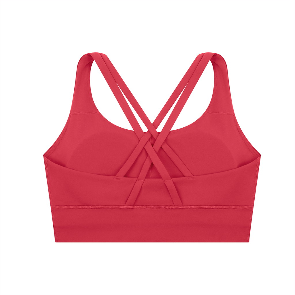 REPLX Strappy Sports Bra (Red)