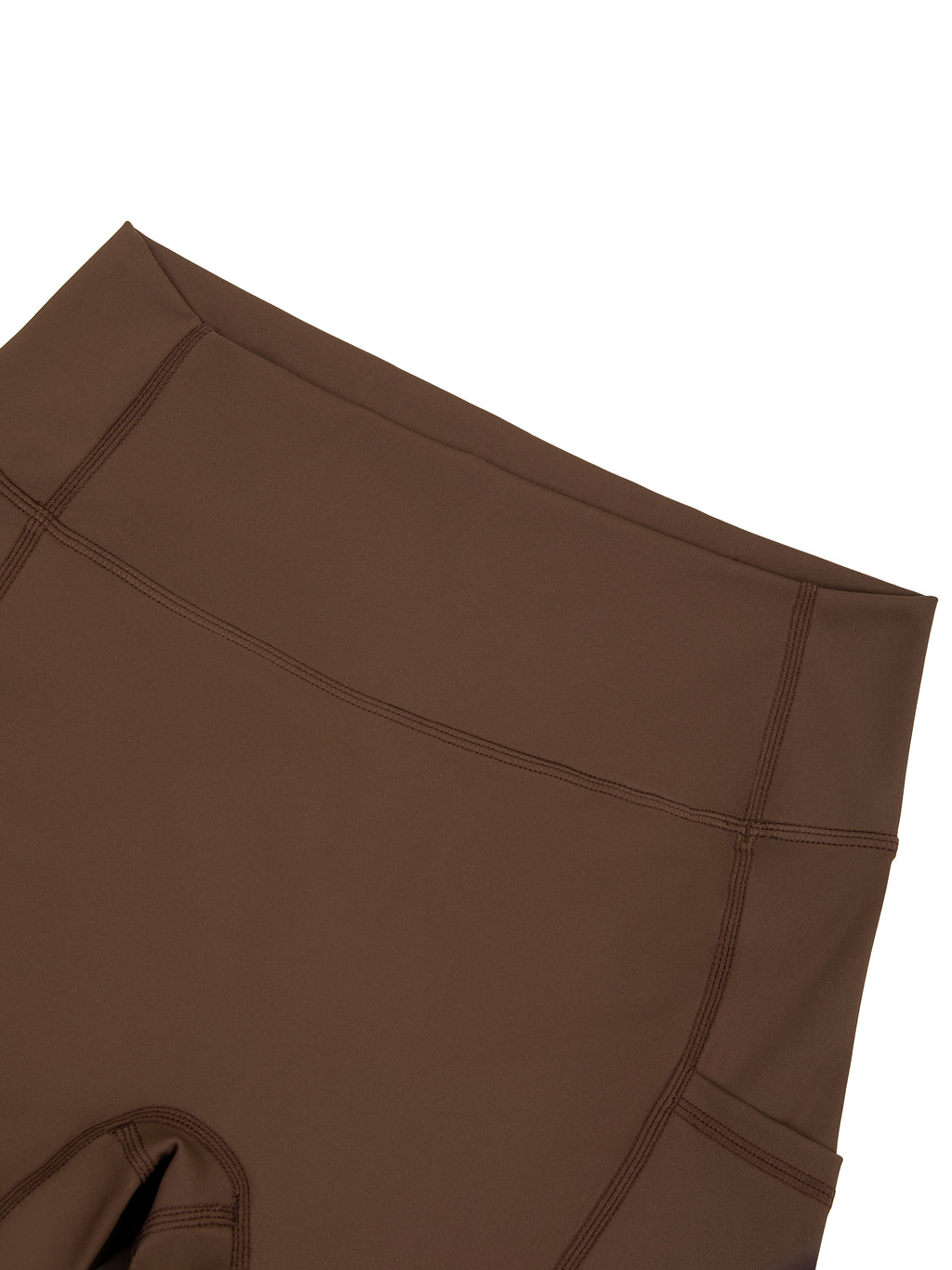 REPLX High-Waisted Pocket Shorts (Brown)